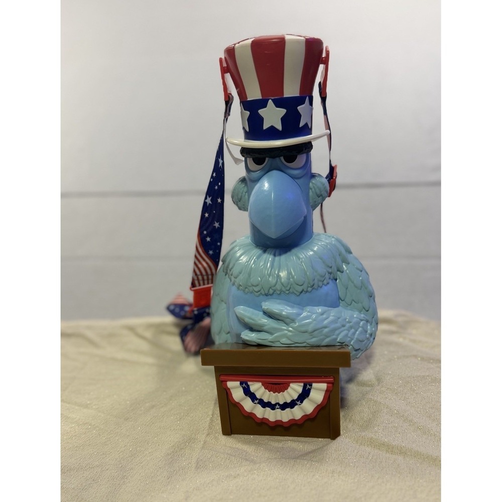 Disney Parks 2026 The Muppets Sam Eagle America 250th USA Popcorn Bucket 🇺🇸